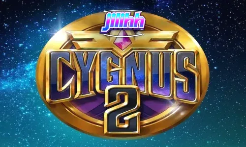 Cygnus 2 slot game interface na nagpapakita ng mga konstelasyon at reels